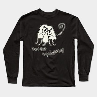 Doodle Squidward Long Sleeve T-Shirt